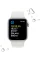 Apple Watch SE 2 2022 40mm Silver Aluminium Case with White Sport Band